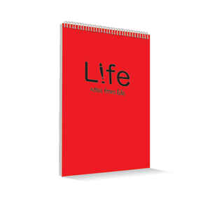 ÇINAR - ÇINAR LIFE A5 100 YP KARELİ BLOKNOT DEFTERİ 78005