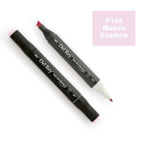 PEBEO - DEL REY TWIN MARKER P146 MAUVE SHADOW ÇİFT TARAFLI GRAFİK KALEMİ MN-DR146