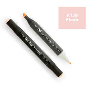 PEBEO - DEL REY TWIN MARKER R139 FLESH ÇİFT UÇLU GRAFİK KALEMİ MN-DR139