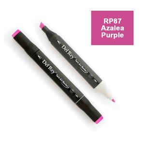 PEBEO - DEL REY TWIN MARKER RP87 AZALEA PURPLE ÇİFT UÇLU GRAFİK KALEMİ MN-DR087