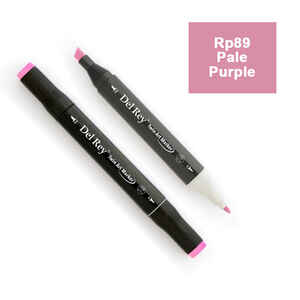 PEBEO - DEL REY TWIN MARKER RP89 PALE PURPLE ÇİFT UÇLU GRAFİK KALEMİ MN-DR089