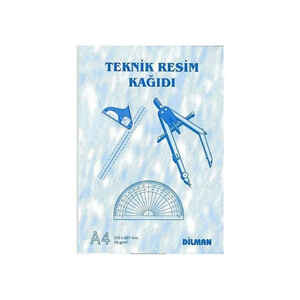 DİLMAN - DİLMAN A4 TEKNİK RESİM KAĞIDI DİK