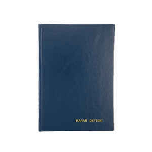 DİLMAN - DİLMAN NUMARALI KARAR DEFTERİ 96 YP. CİLTLİ