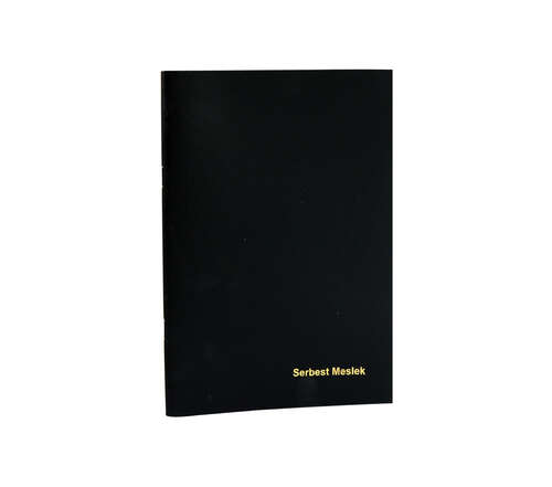 DİLMAN SERBEST MESLEK DEFTERİ PLASTİK KAPAK 48 YP.