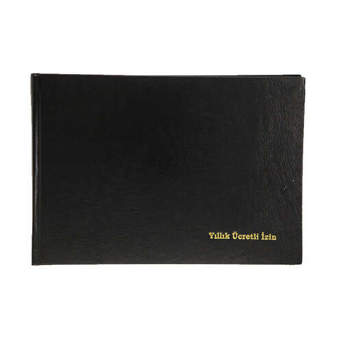 DİLMAN YILLIK İZİN DEFTERİ 192 YAPRAK 20x28