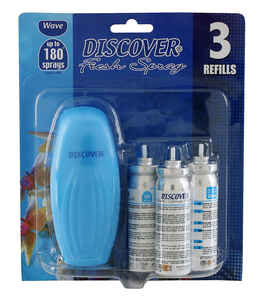 Discover - Discover Fresh Sprey 3 Yedekli Wave