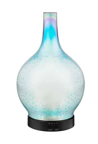 Discover Işıklı Cam Hava Nemlendirici Esansiyel Aroma Difüzörü Spark