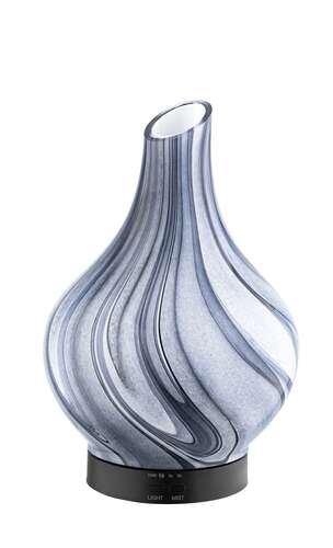 Discover Işıklı Cam Hava Nemlendirici Esansiyel Aroma Difüzörü Storm