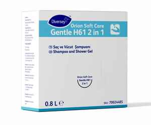 Diversey - Diversey Soft Care Gentle Line Saç ve Vücut Şampuanı 0.81 Lt