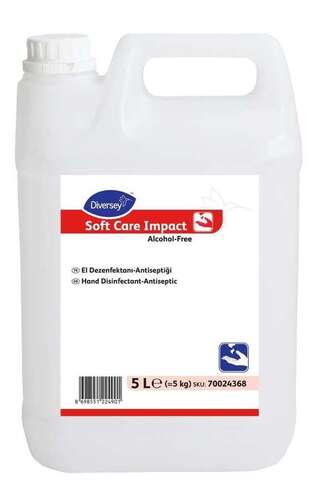 Diversey Soft Care El Dezenfektanı Impact Alcohol Free 5 Kg
