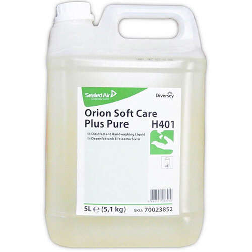 Diversey Orion Soft Care Plus Pure H401 Sıvı El Sabunu 5 Lt