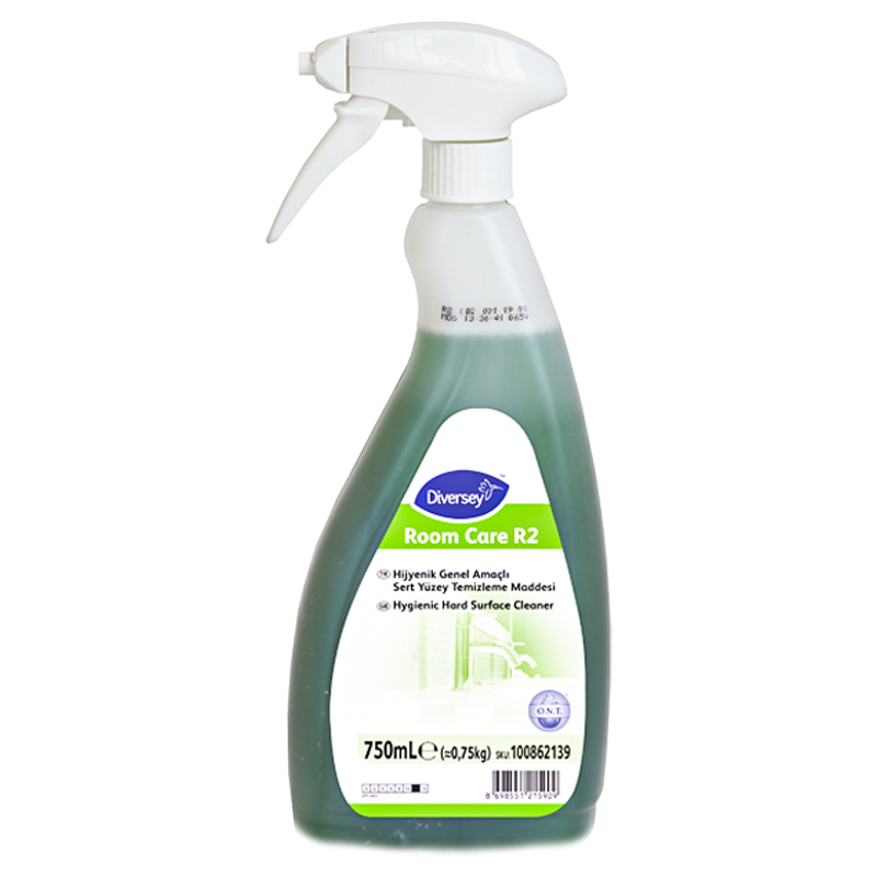 Diversey - Diversey Room Care R2 Çok Amaçlı Hijyenik Yüzey Temizleyici 750 ML
