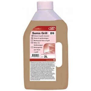 Diversey - Diversey Suma Grill D9 Ağır Yağ Çözücü Fırın Temizleyici 2 Lt