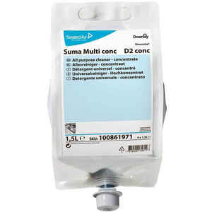 Diversey - Diversey Suma Multi Conc D2 Konsantre Genel Temizlik Ürünü 1.5 Lt