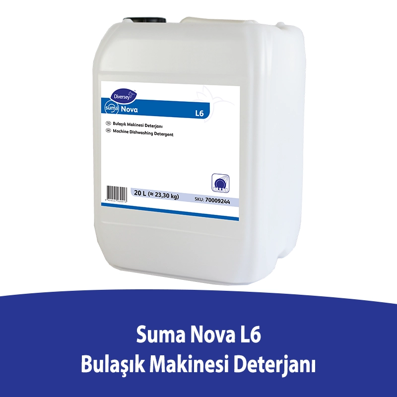 Diversey - Diversey Suma Nova L6 Bulaşık Makinesi Deterjanı 20 L (1)