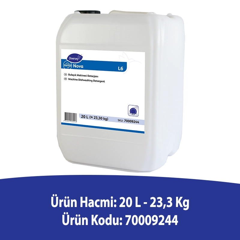 Diversey Suma Nova L6 Bulaşık Makinesi Deterjanı 20 L - Thumbnail (2)