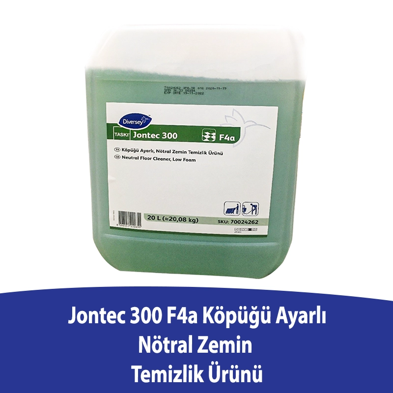 Diversey - Diversey Taski Jontec 300 F4A Nötral Zemin Temizlik Deterjanı 20 L (1)
