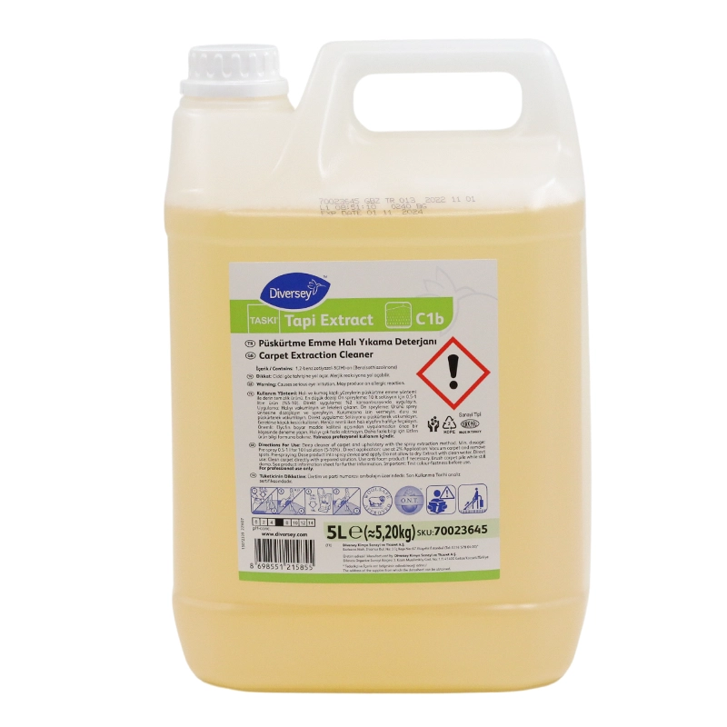 Diversey - Diversey Taski Tapi Extract C1b Halı Yıkama Deterjanı 5L