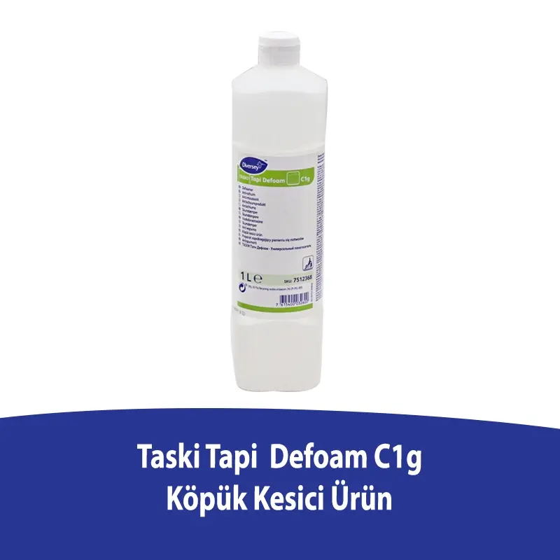 Diversey - Diversey Taski Tapi Defoam C1g Köpük Kesici Ürün 1L (1)