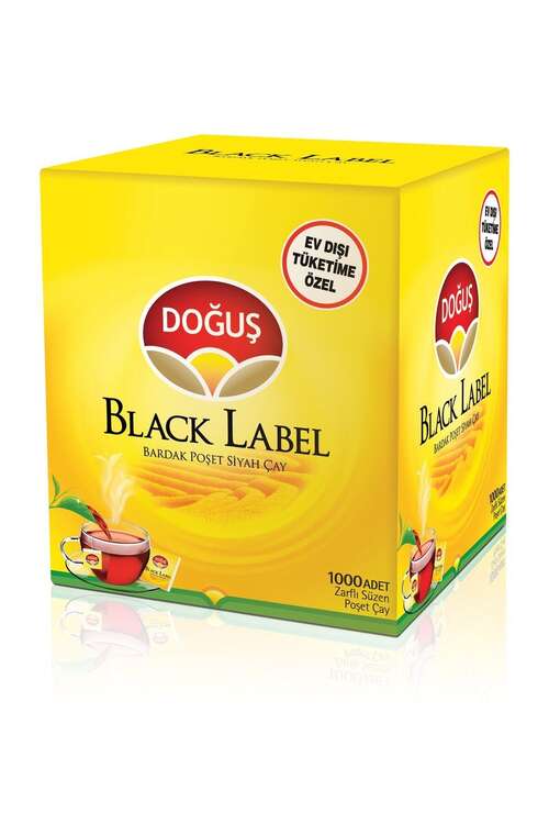 Doğuş - Doğuş Black Label Süzen Poşet Çay 1000x2 GR