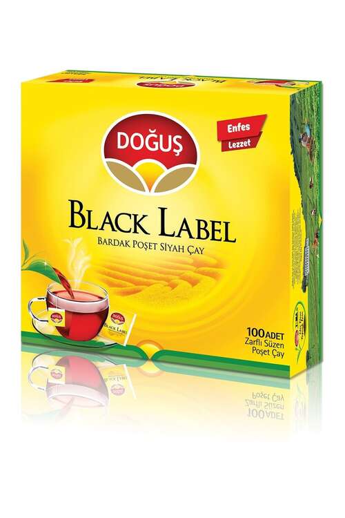 Doğuş - Doğuş Black Label Süzen Poşet Çay 100x2 GR