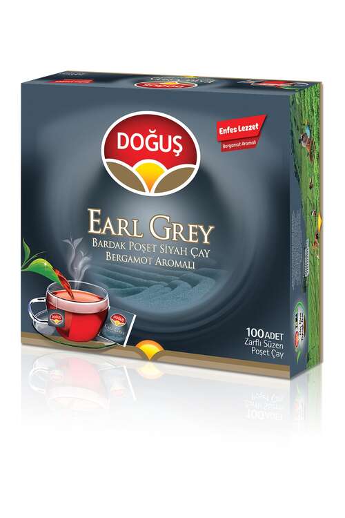 Doğuş - Doğuş Early Grey Süzen Poşet Çay 100x2 GR