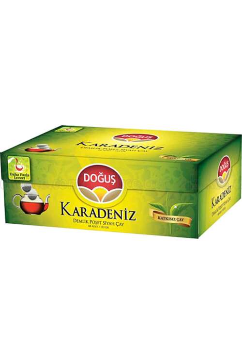 Doğuş - Doğuş Karadeniz Demlik Poşet Çay 48x3,2 GR Bergamotlu