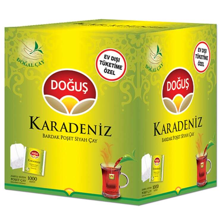 Doğuş - Doğuş Karadeniz Süzen Poşet Çay 1000x2 GR