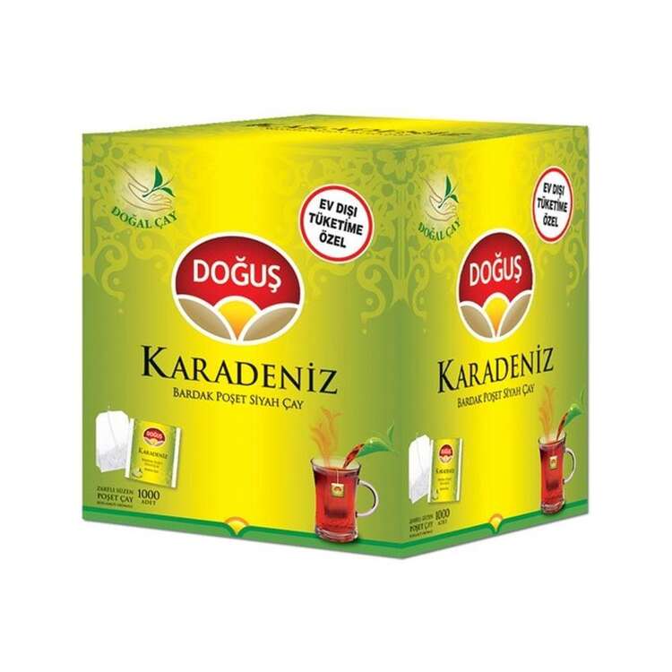 Doğuş - Doğuş Karadeniz Süzen Poşet Çay 1000x2 GR Bergamotlu