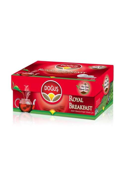 Doğuş - Doğuş Royal Breakfast Demlik Poşet Çay 500x3,2 GR