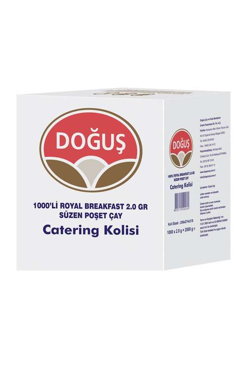 Doğuş - Doğuş Royal Breakfast Süzen Poşet Çay 1000x2 GR