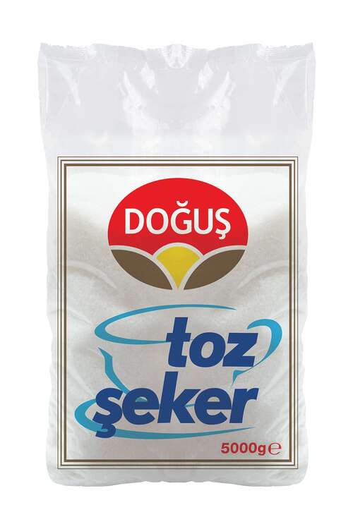 Doğuş - Doğuş Toz Şeker 5 KG 5 li