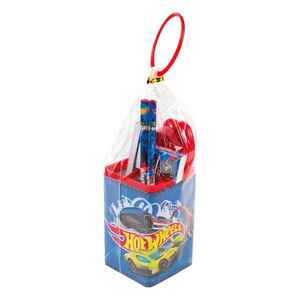 DOLPHIN - DOLPHIN HW-2986 HOTWHEELS MASA ÜSTÜ KIRTASİYE SETİ