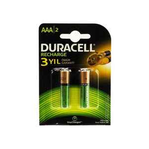 Duracell - Duracell 750 Mah Şarjlı İnce Pil 2'li