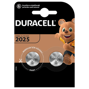 Duracell - DURACELL CR2025 LITHIUM 3V PİL 2Lİ
