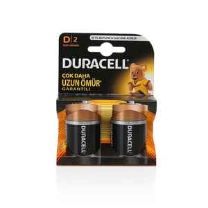 Duracell - Duracell D Büyük Pil 2'li Kart