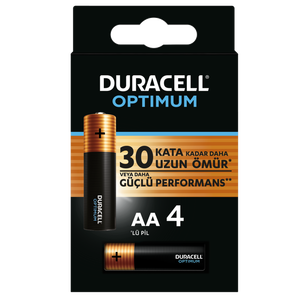 DURACELL OPTIMUM AA KALEM PİL 4LÜ - Thumbnail