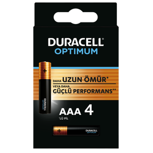 Duracell - DURACELL OPTIMUM AAA İNCE PİL 4LÜ