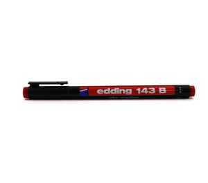 EDDING - Edding 143 B Kırmızı Permanent Kalem