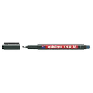 EDDING - EDDİNG 149 M KIRMIZI PERMANENT KALEM SİLGİLİ