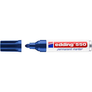 EDDING - Edding 550 Mavi Uç Marker Kalem