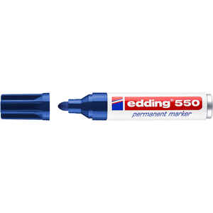 EDDING - EDDİNG 550 MAVİ UÇ MARKER KALEM