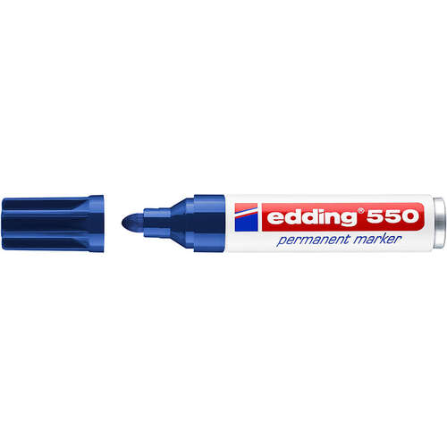 EDDİNG 550 MAVİ UÇ MARKER KALEM