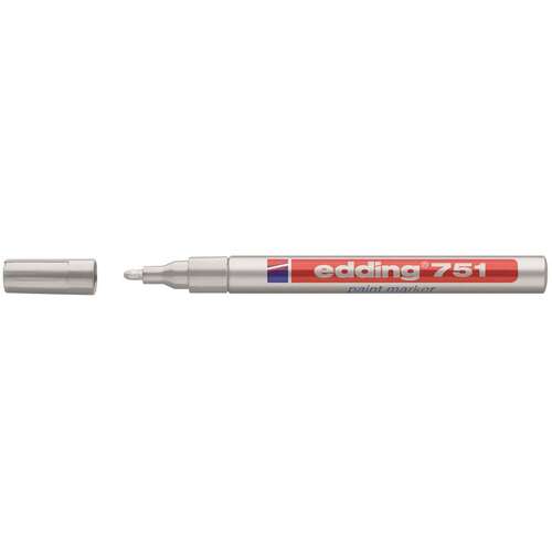 EDDİNG 751-54 GÜMÜŞ MARKER KALEMLERİ