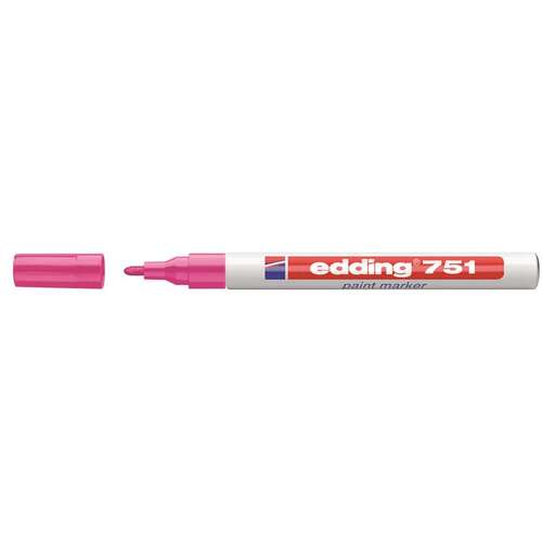EDDİNG 751 PEMBE MARKER KALEMLERİ