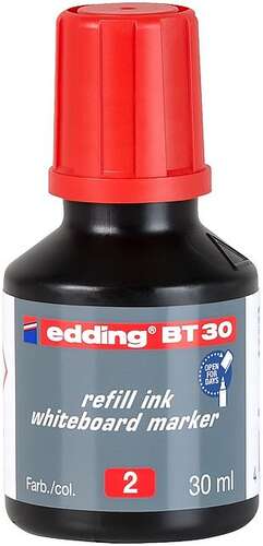 EDDİNG BT30 KIRMIZI TAHTA KALEMİ MÜREKKEBİ 30 ml