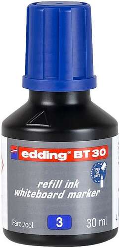 EDDİNG BT30 MAVİ TAHTA KALEMİ MÜREKKEBİ 30 ml