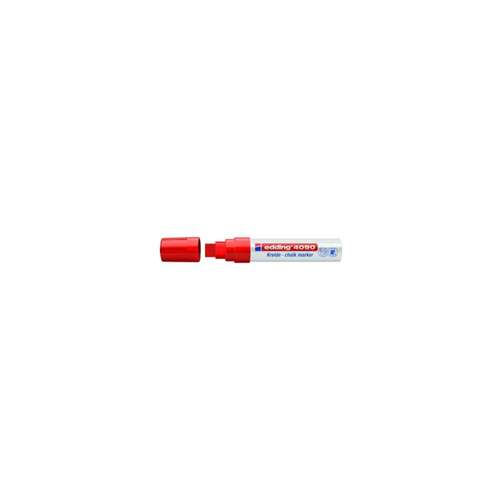 EDDİNG E-4090 KIRMIZI CAM KALEMİ