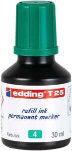 EDDING - EDDİNG T25 YEŞİL PERMANENT MÜREKKEB 25ML
