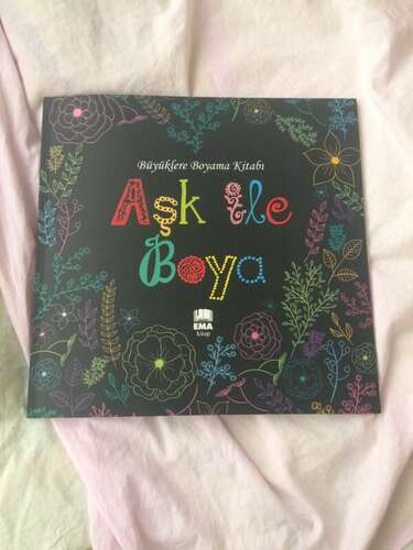 EMA BÜYÜKLERE AŞK İLE BOYA BOYAMA KİTABI (MANDALA)